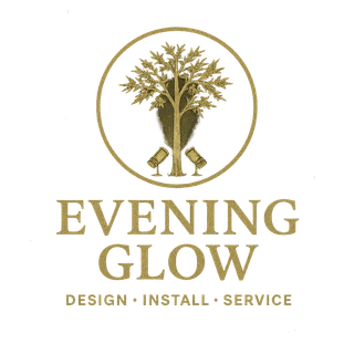 Evening Glow Logo - Outdoor Lighting & Audio